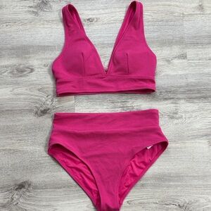 Old Navy Fuchsia Bikini Set